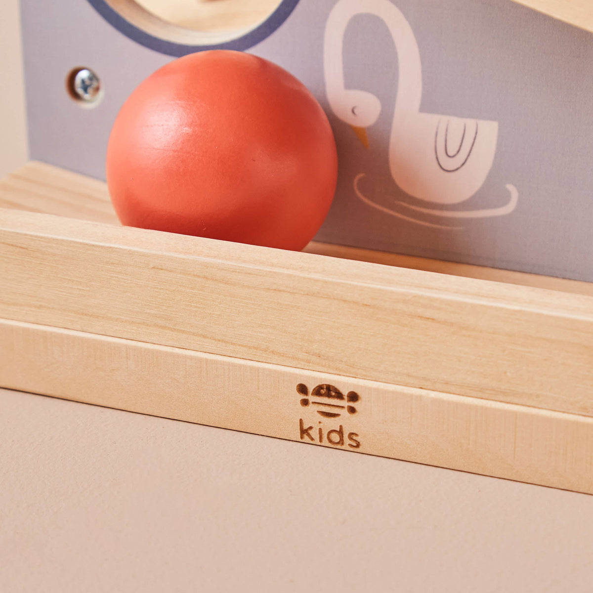 Just Bee Kids Wooden Ball Runner Toy