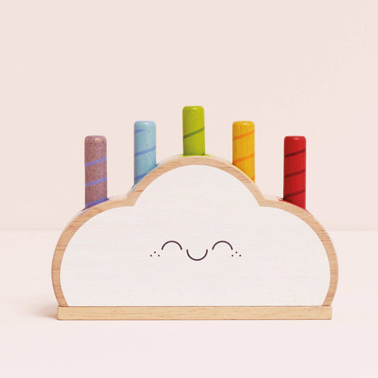 Rainbow Cloud Pop-up Toy