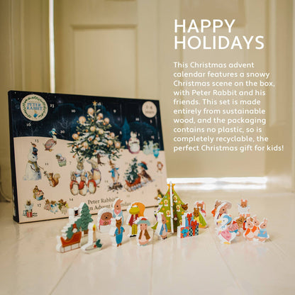 Peter Rabbit™ Wooden Advent Calendar