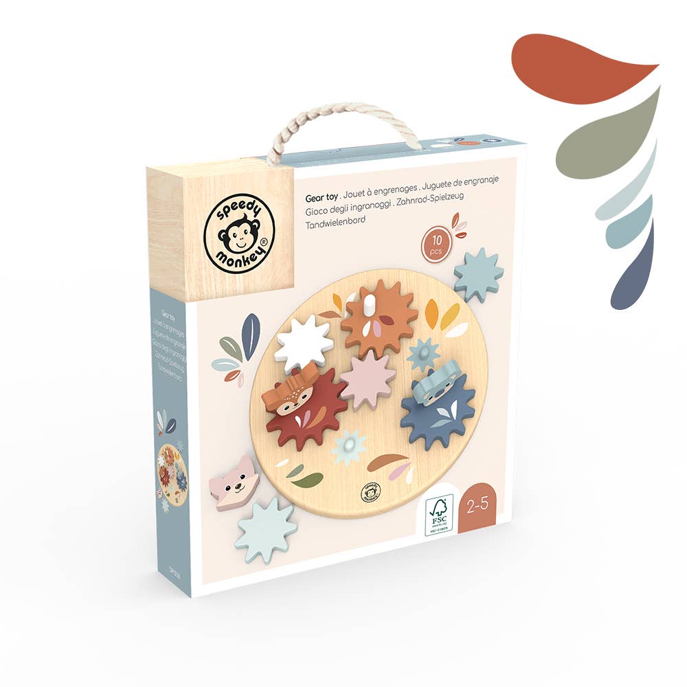 Speedy Monkey Gear toy