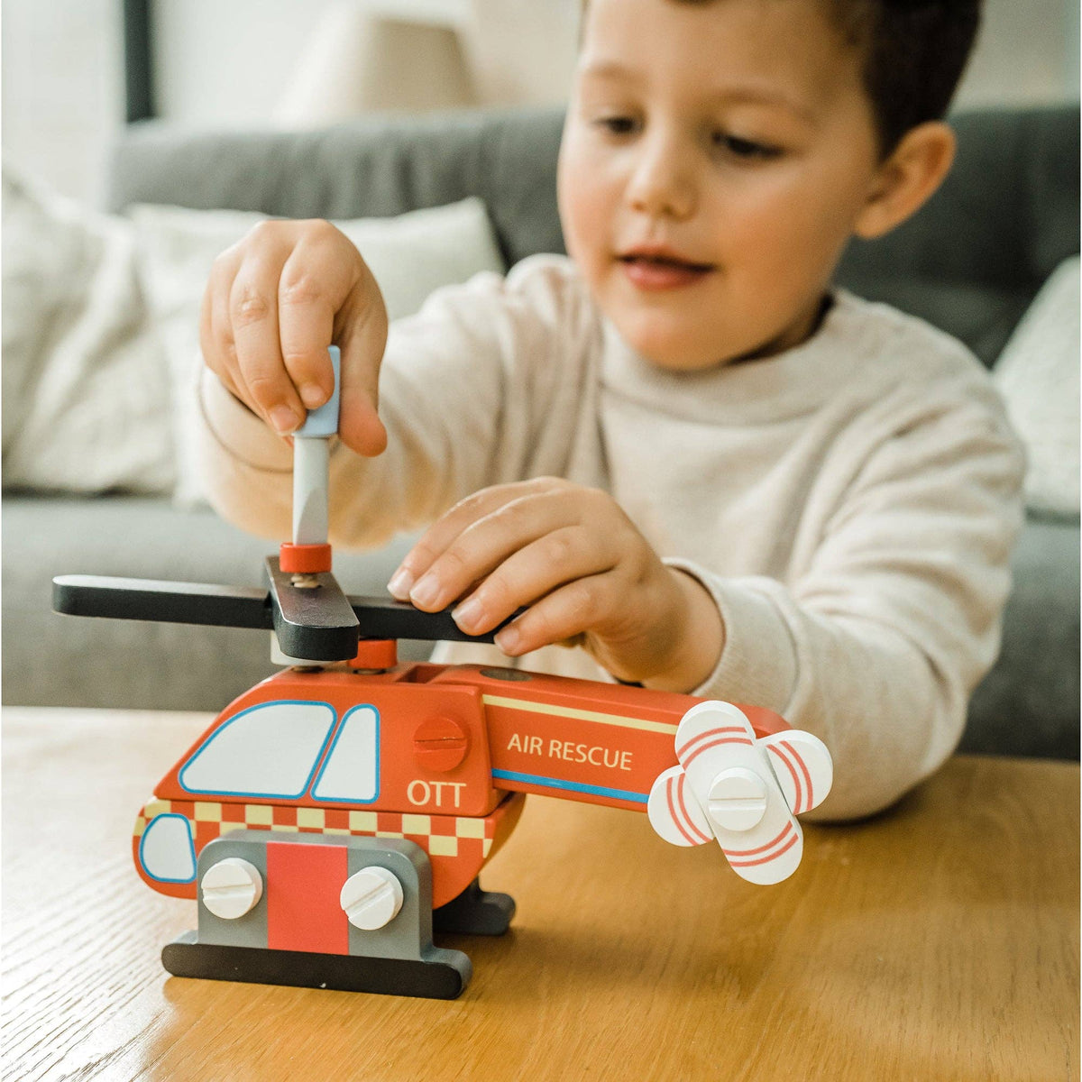 NEW Buildable Helicopter