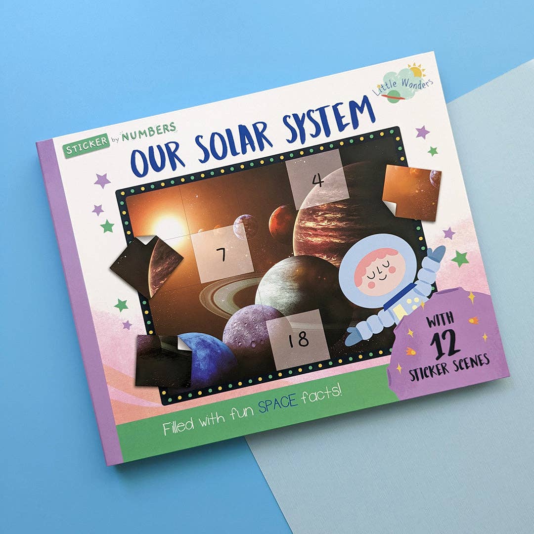 Our Solar System - Children’s Sticker By Number Activity Book – Eleanor ...