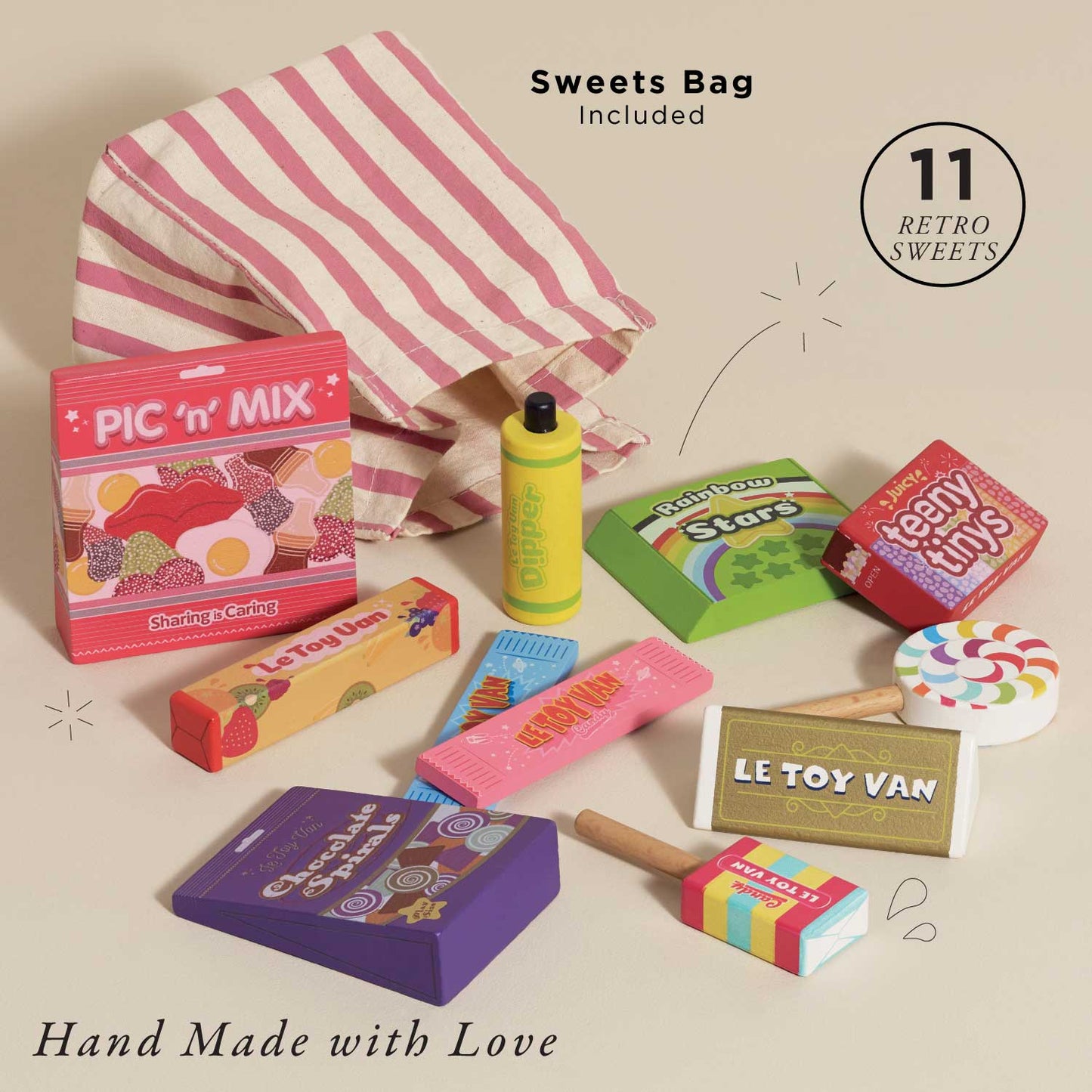 Retro Sweets & Candy Roleplay Set