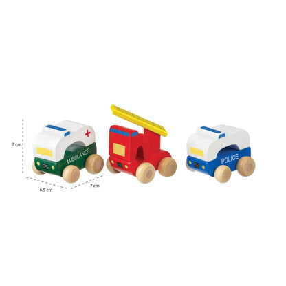 First Wooden Emergency Vehicles