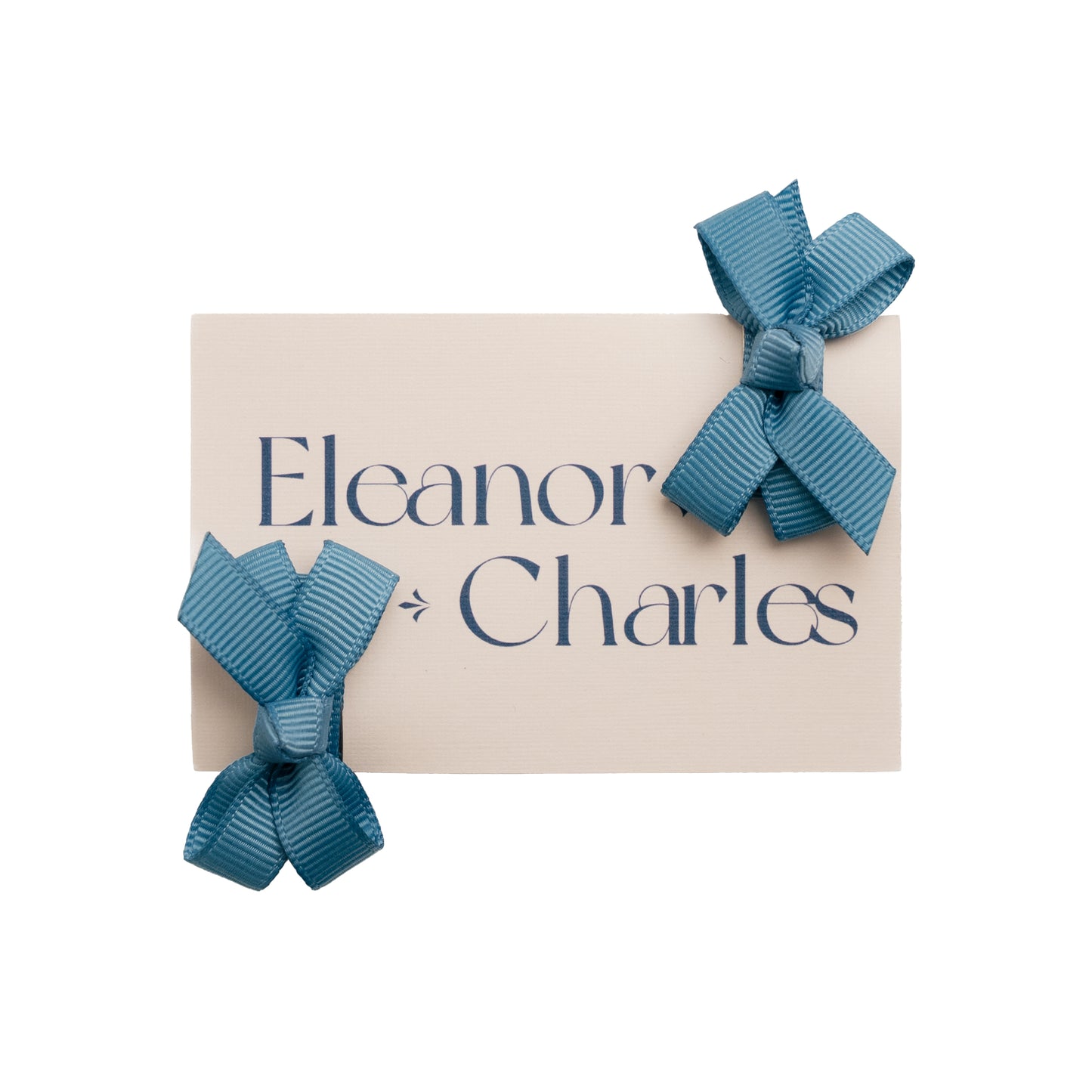 Set of Two Ribbon Bow Hair Clips