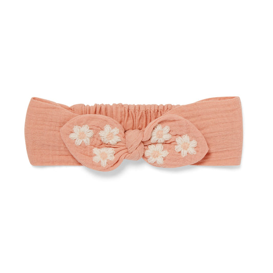 The Embroidered Flower Headband