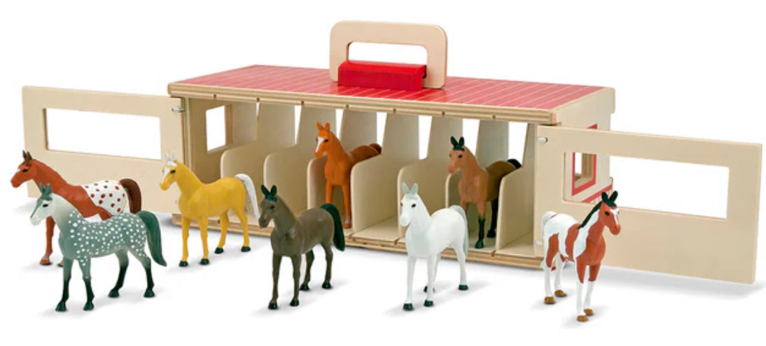 Melissa & Doug Show-Horse Stable