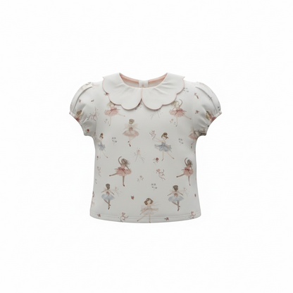 The Ballerina Puff Sleeve Top (Wholesale)