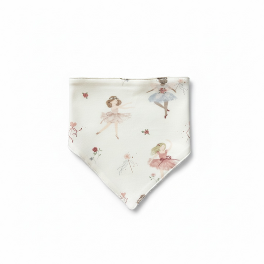 Ballerina Print Bib (Wholesale)