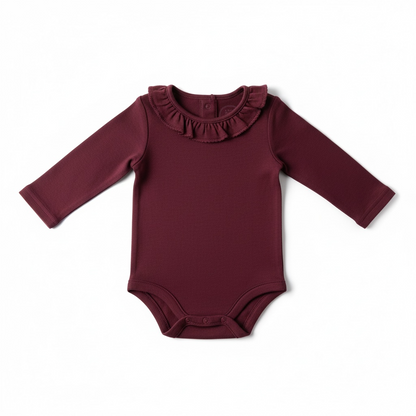 Burgundy Bodysuit