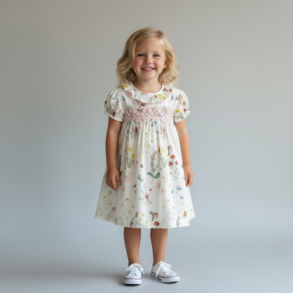 The English Garden Smocked Dress