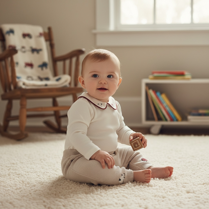 The Embroidered On The Farm Bodysuit Wholesale