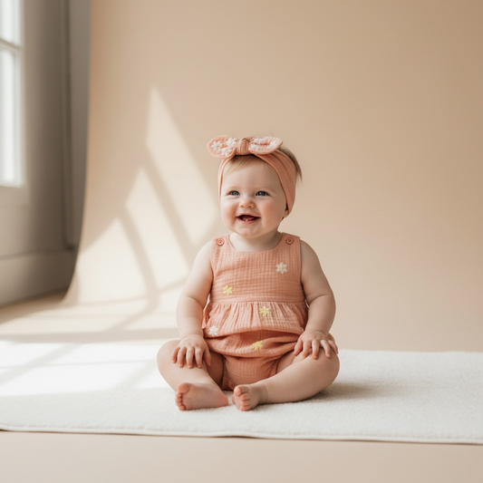 The Embroidered Flower Romper Wholesale
