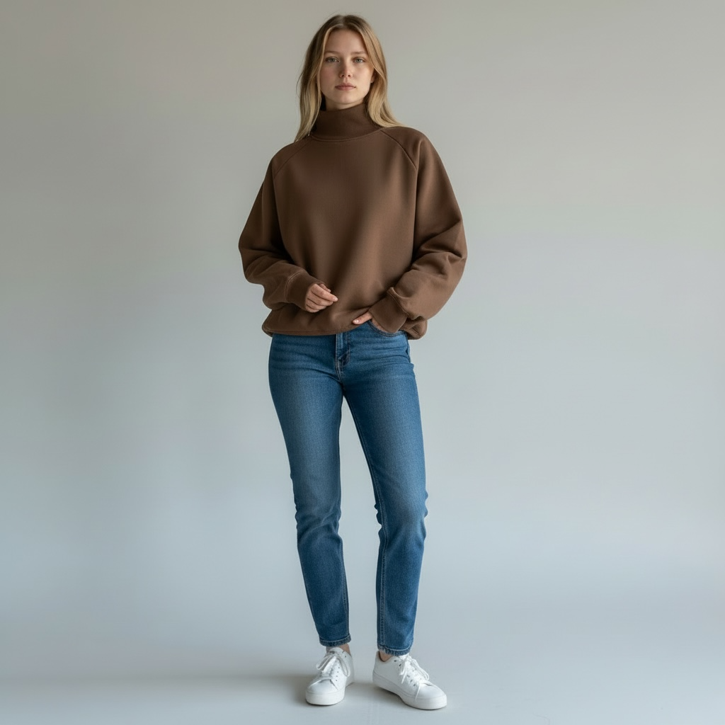 Ladies Cape Style Jumper