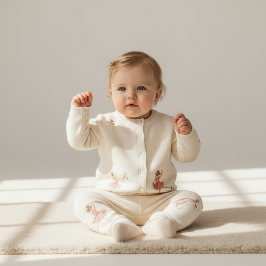 The Ballerina Organic Cotton Cardigan (Wholesale)