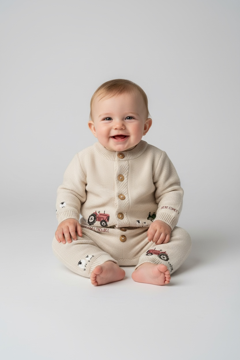 On The Farm Organic Cotton Cardigan