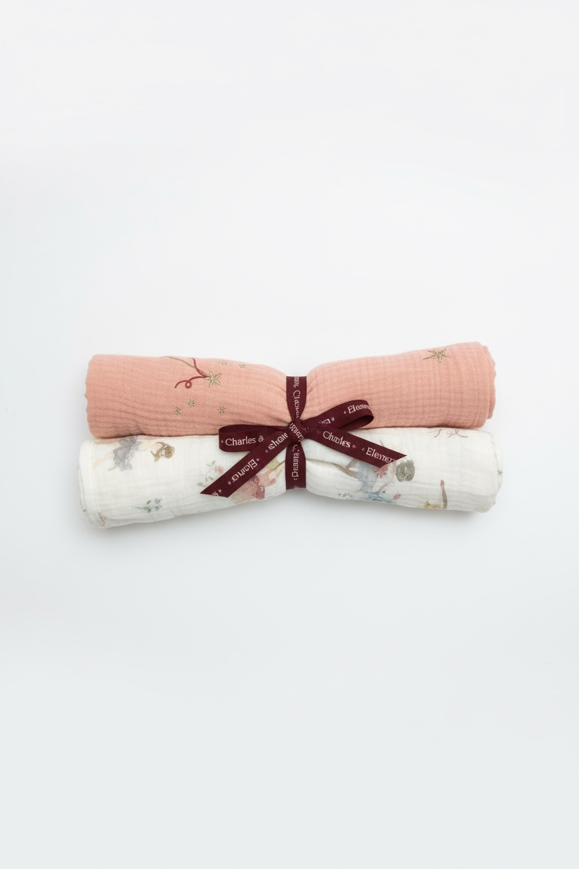 The Ballerina Collection Muslins - 2 pack