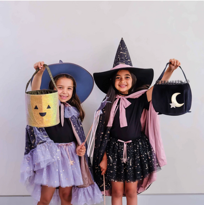 MIMI & LULA Black Cauldron Trick or Treat Bag