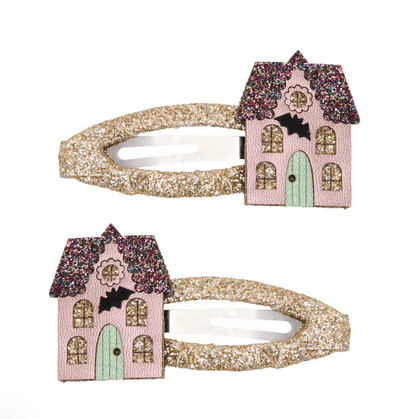 MIMI & LULA Haunted House Hair Clips