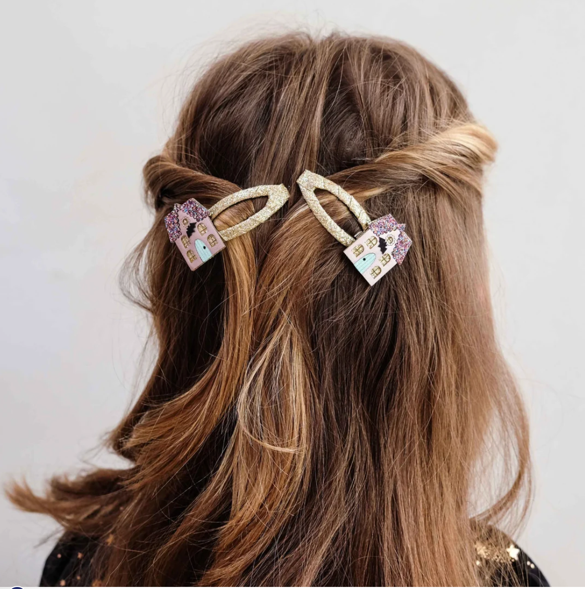 MIMI & LULA Haunted House Hair Clips