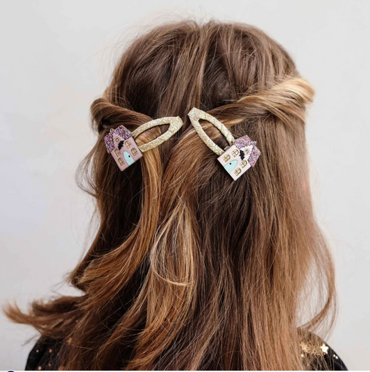 MIMI & LULA Haunted House Hair Clips