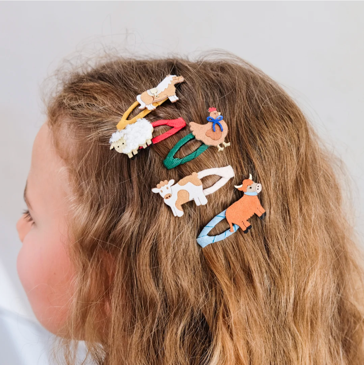 MIMI & LULA Fun Farm Mini Hair Clips