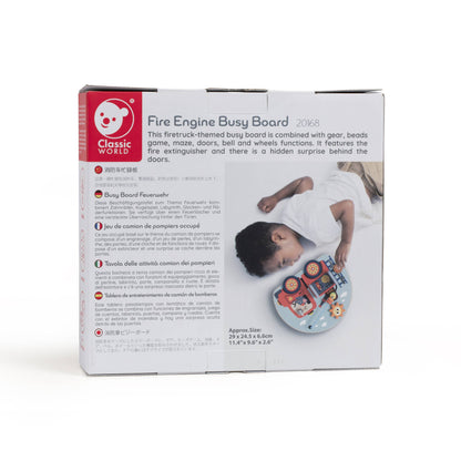 Classic World - Fire Engine Busy Board