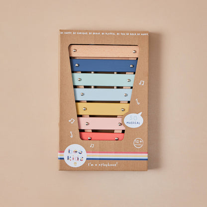 Just Bee Kids Wooden Xylophone Toy