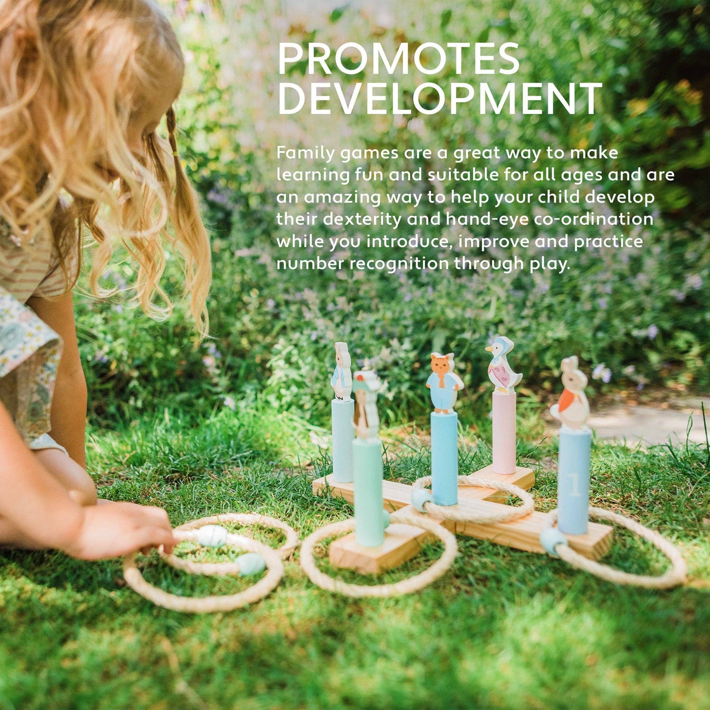 Peter Rabbit™ Wooden Hoopla
