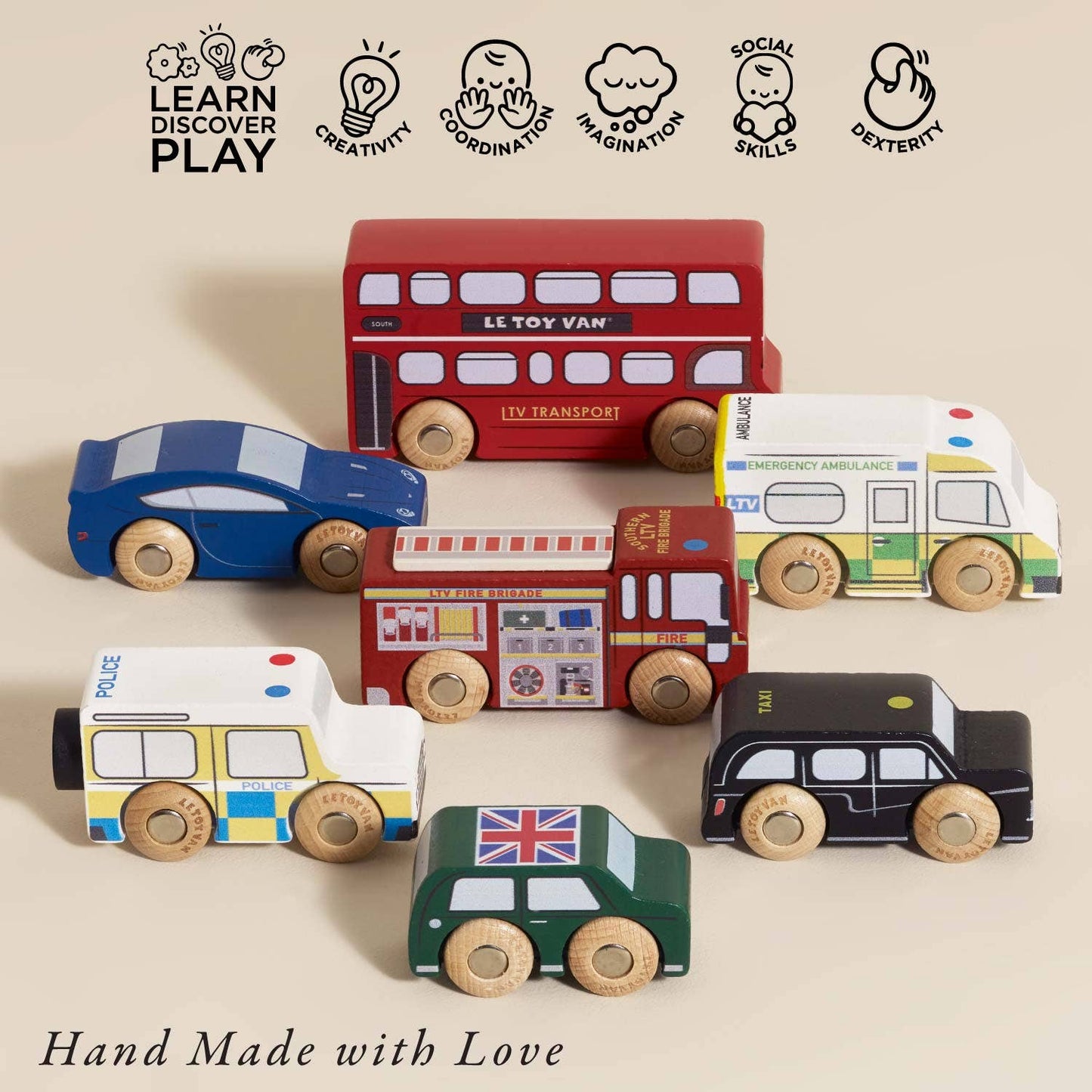 London Toy Car Set