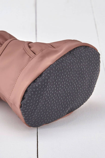 Rose PU Showerproof Bootie