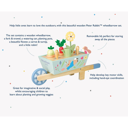 Peter Rabbit™ Wooden Wheelbarrow