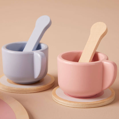 Just Bee Kids Wooden Tea Set