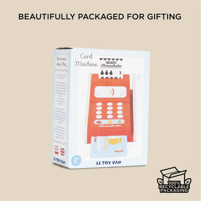 Wooden Shop Card Machine