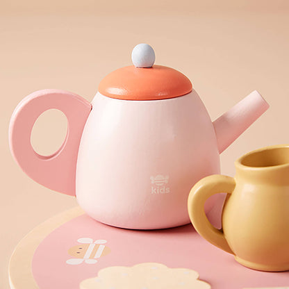 Just Bee Kids Wooden Tea Set